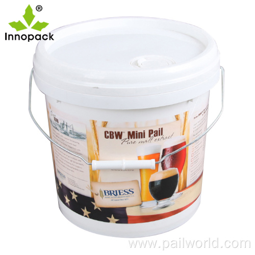 White plastic bucket 10 ltr price with spout